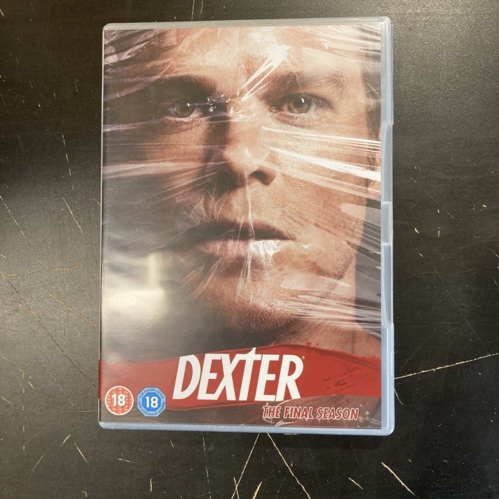 Dexter - Season 8 4DVD (VG+/M-) -tv-sarja- (ei suomenkielistä tekstitystä)